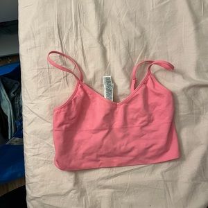 Pink athletic cami